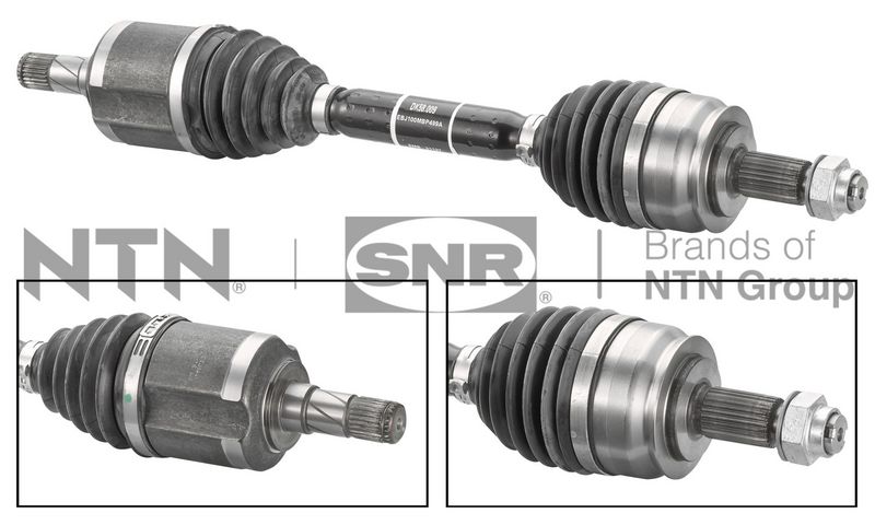 полуоска SNR