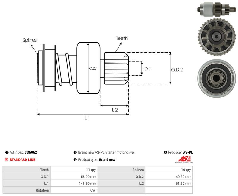 Vabajooks, starter, AS-PL SD6062