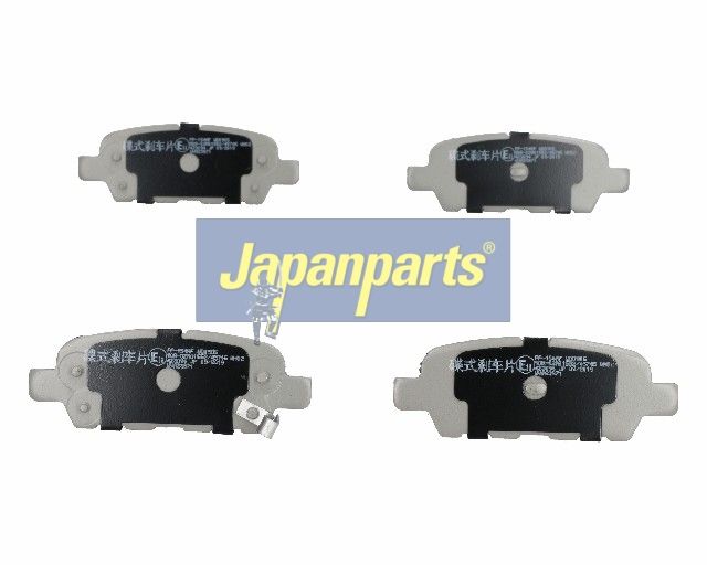 set placute frana,frana disc JAPANPARTS PP-154AF