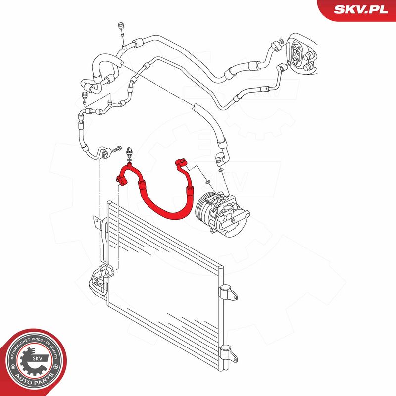 Kõrgsurvetorustik, kliimaseade, ESEN SKV 43SKV541