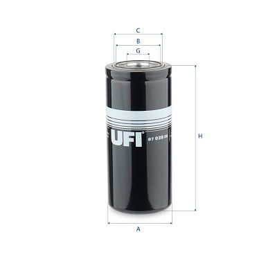 Filtr, pracovní hydraulika 87.028.00