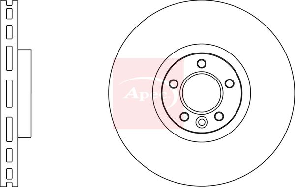 APEC Brake Disc DSK2835