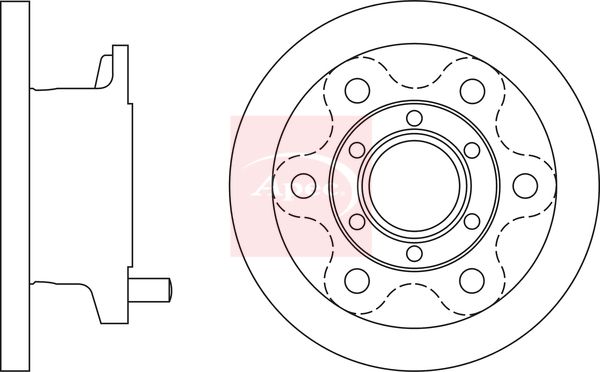 APEC Brake Disc DSK961