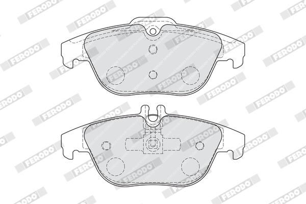 FERODO FDB4220 Brake Pad Set, disc brake