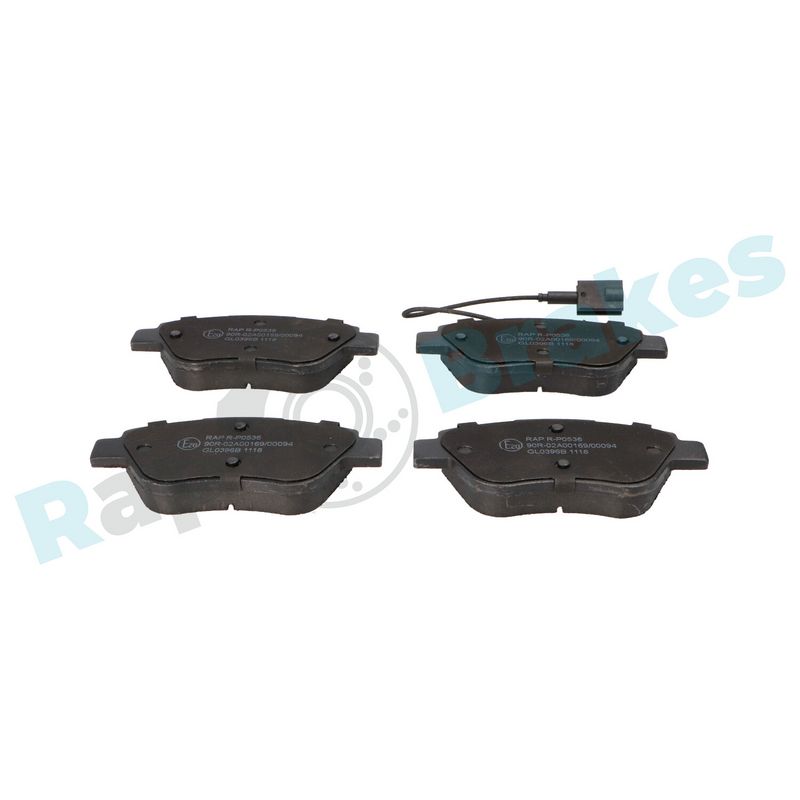 RAP BRAKES R-P0536 Brake Pad Set, disc brake