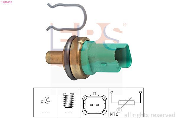 Sensor, temperatura del refrigerante
