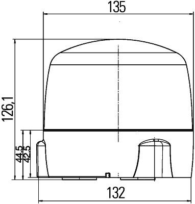 Проблисковий маячок, Hella 2RL010979-021