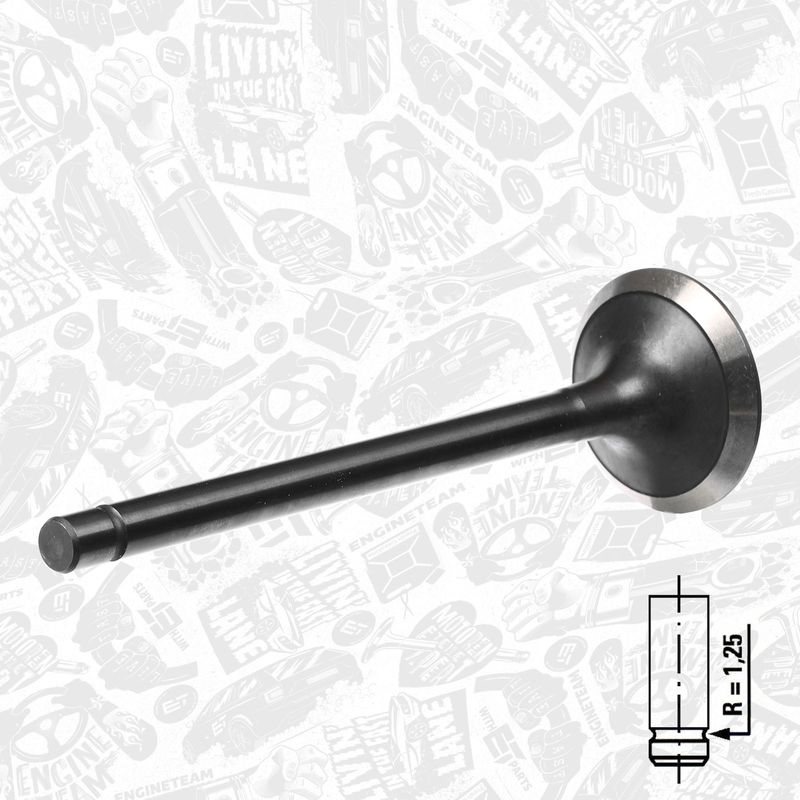 Product Image - Uitlaatklep - VE0086 - ET ENGINETEAM