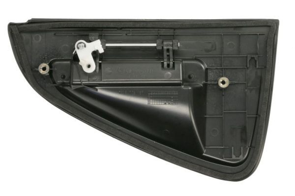 Door handle Achter Rechts (extern, zwarte textuur) past: CHEVROLET SPARK, SPARK/MATIZ 01.07-11.15