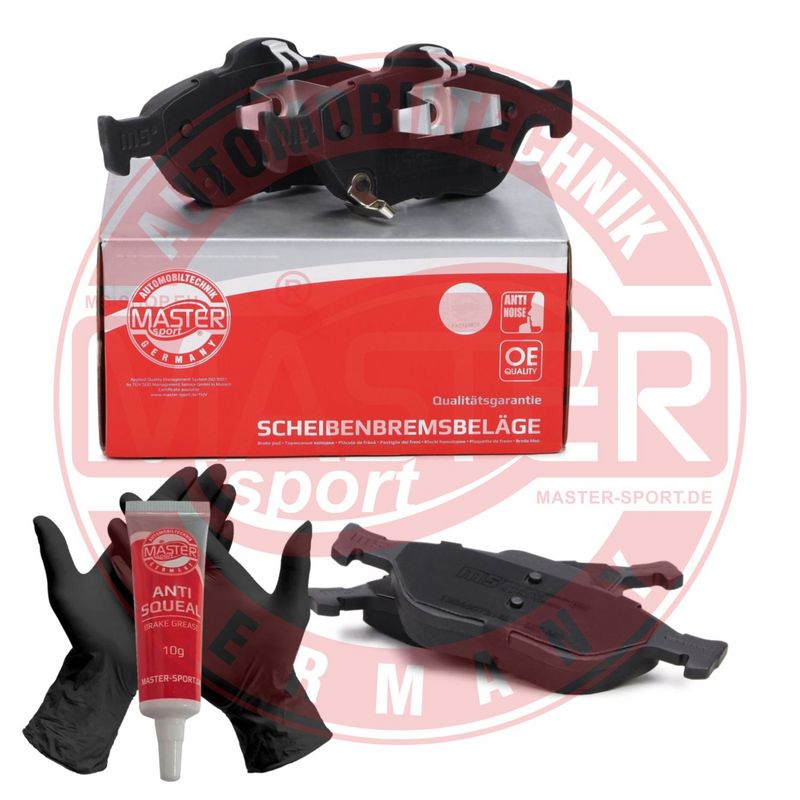 set placute frana,frana disc MASTER SPORT 13046072132N-SET-MS