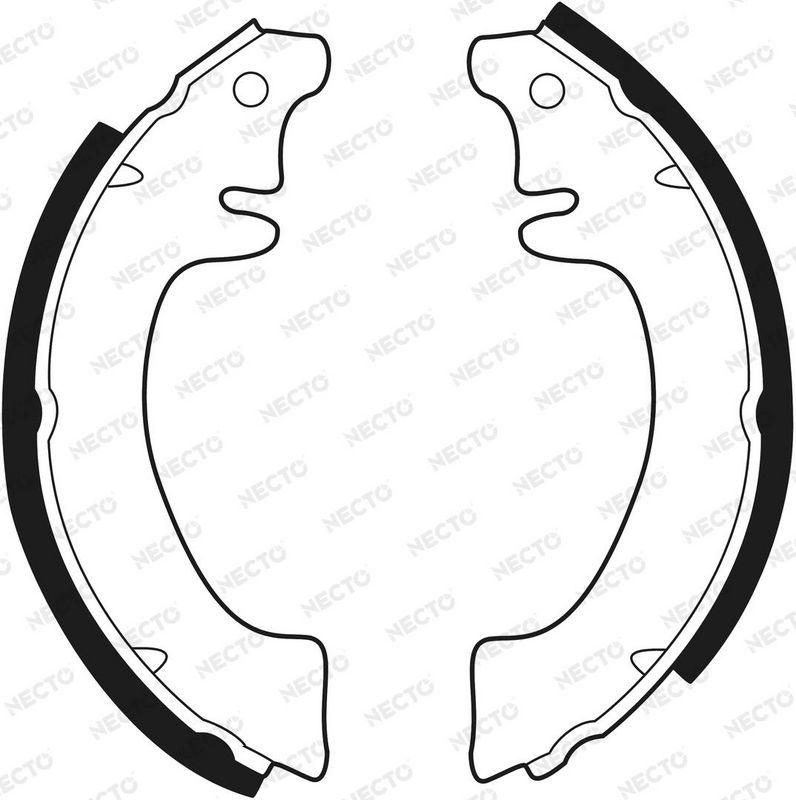Juego de zapatas de frenos