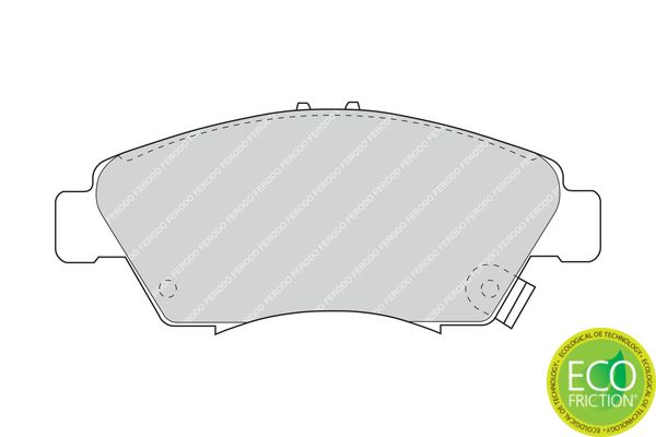 FERODO FDB776 Brake Pad Set, disc brake