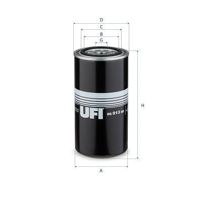 UFI Oil Filter 86.013.00