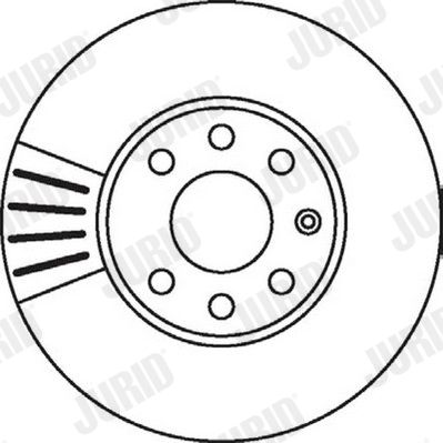 JURID 562069JC Brake Disc