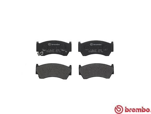 Комплект гальмівних накладок, дискове гальмо, Brembo P56033