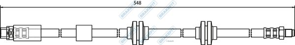 APEC Brake Hose BHO4172
