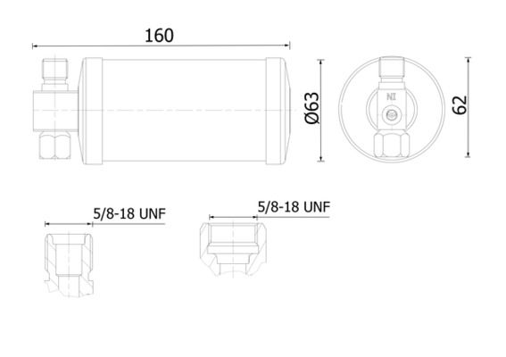 MAHLE Droger, airconditioning AD 322 000S