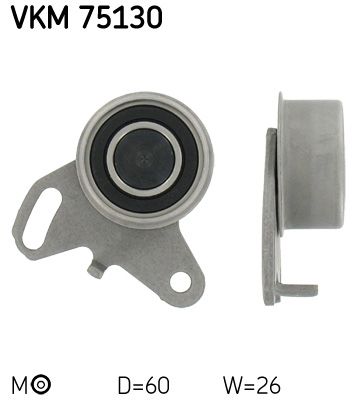 SKF MITSUBISHI ролик натягувача ремня GALANT 2.0 89-92