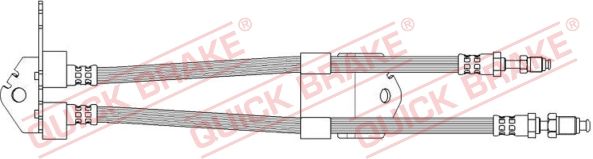 Гальмівний шланг, Quick Brake 36.700