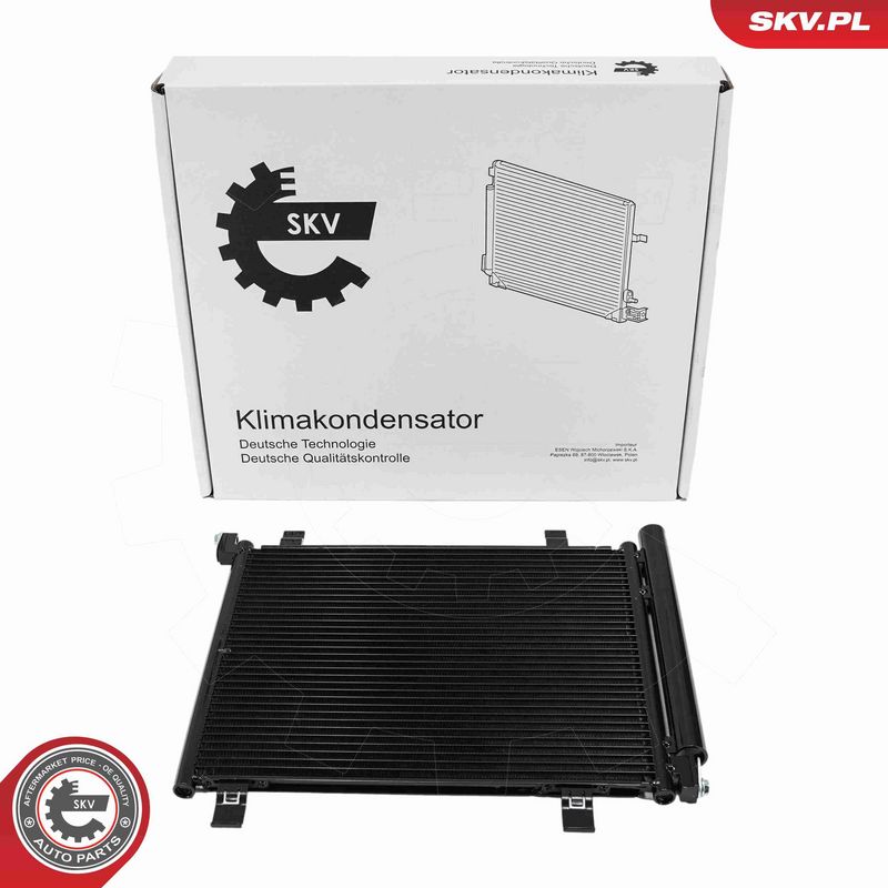 ESEN SKV 86SKV125 Condenser, air conditioning