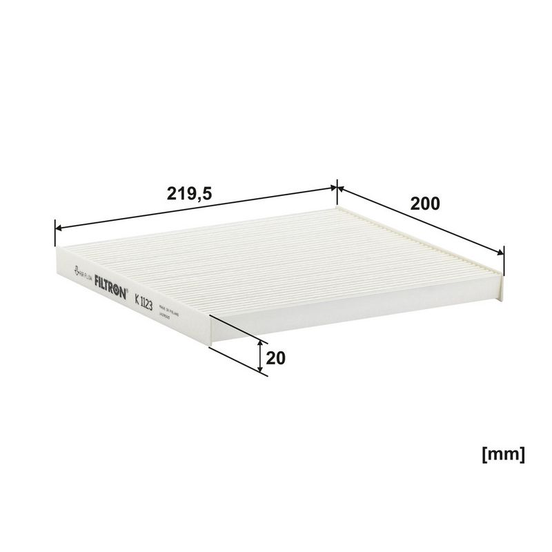 Filter, salongiõhk, FILTRON K 1123