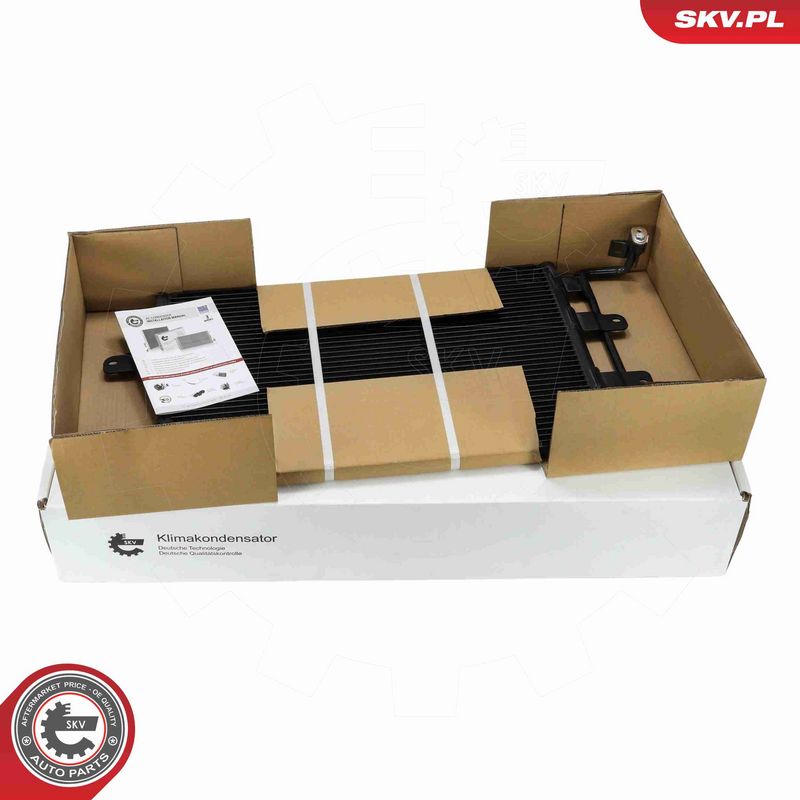 ESEN SKV 86SKV618 Condenser, air conditioning