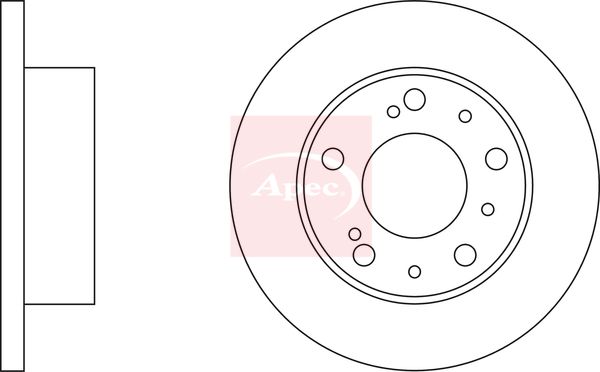 APEC Brake Disc DSK548