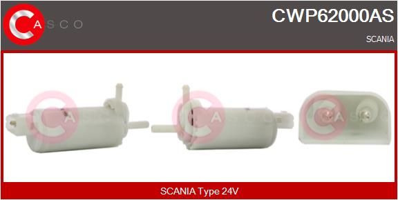 Vodní čerpadlo ostřikovače, čistění skel CWP62000AS