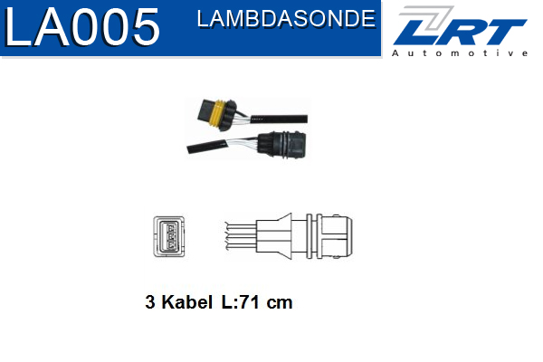 LRT Adapter, Lambdasonde, LA005 LA005 LRT