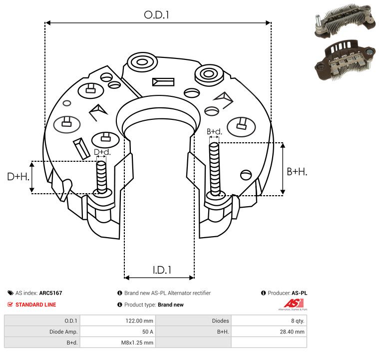 Seadistaja, generaator, AS-PL ARC5167