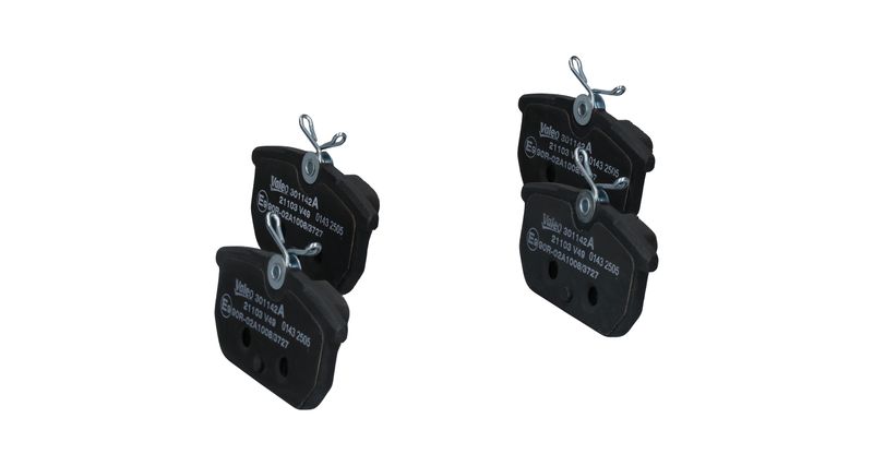 Piduriklotsi komplekt, ketaspidur, VALEO 301142A