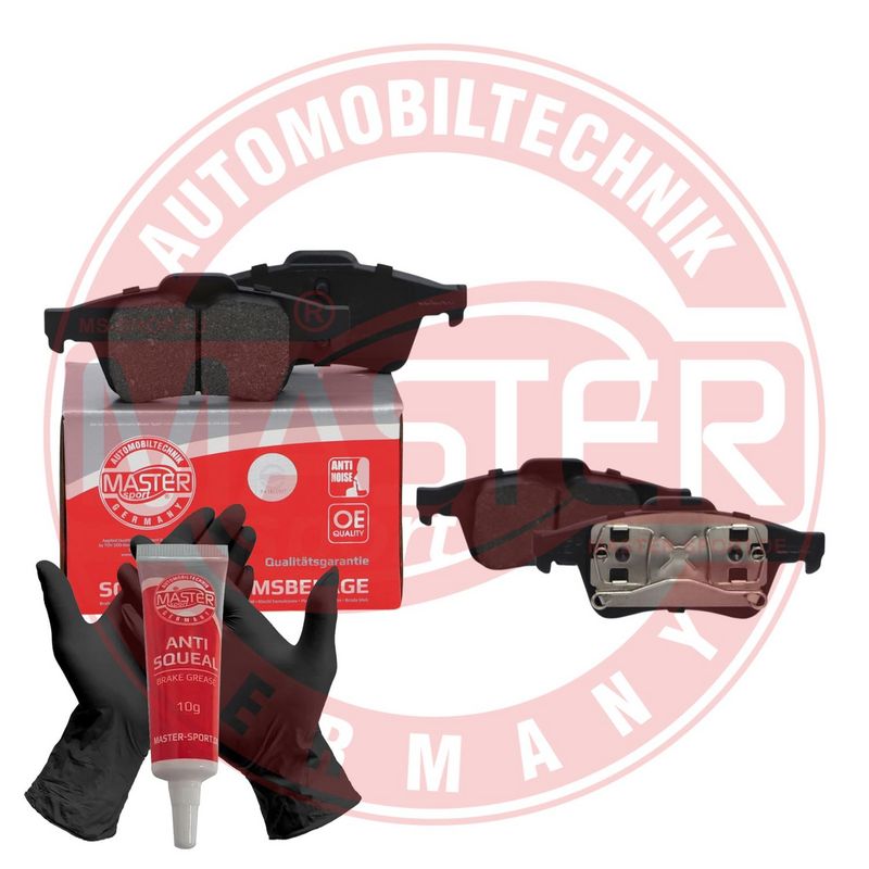 set placute frana,frana disc MASTER SPORT 13046071752N-SET-MS