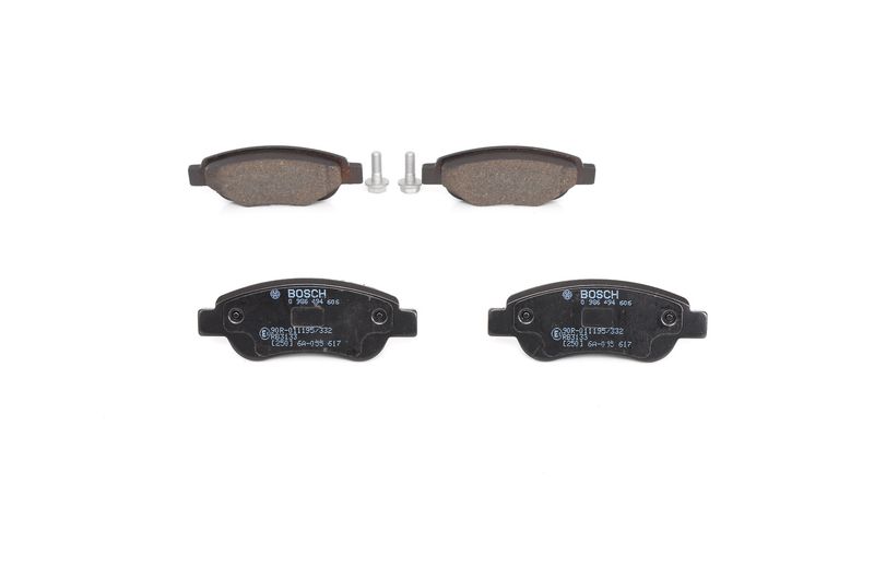 BOSCH 0 986 494 606 Brake Pad Set, disc brake