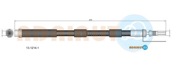 Гальмівний шланг, Adriauto 13.1214.1