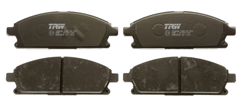 TRW GDB3293 Brake Pad Set, disc brake