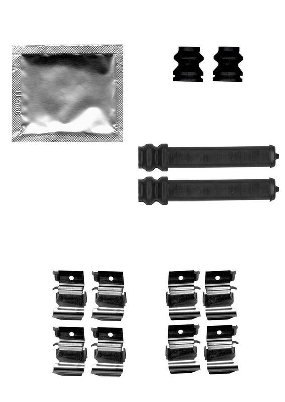 Kit de accesorios, pastillas de frenos