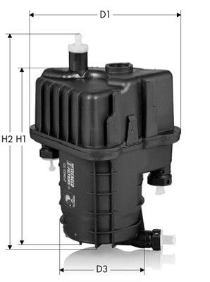 Фільтр палива, Tecneco GS10040-P