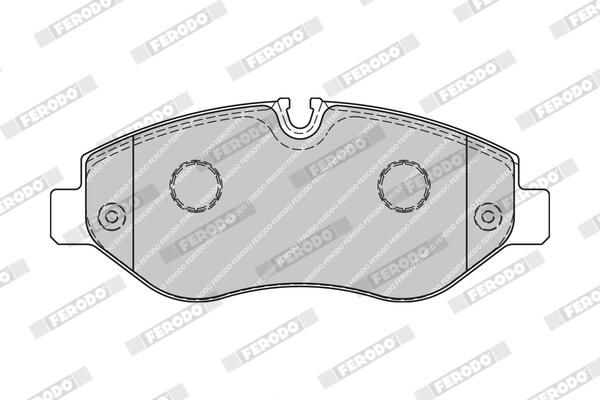 FERODO FVR1778 Brake Pad Set, disc brake