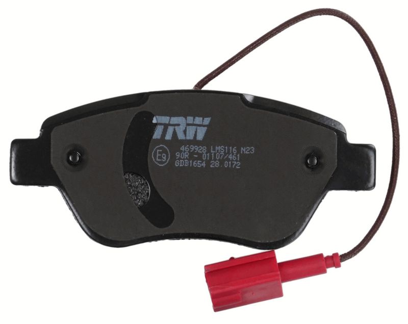 TRW GDB1654 Brake Pad Set, disc brake