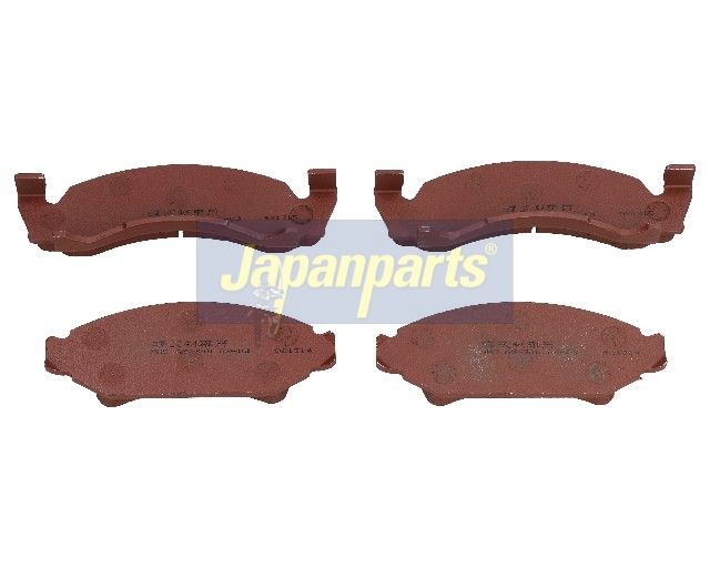 JAPANPARTS Stabdžių trinkelių rinkinys, diskinis stabdys