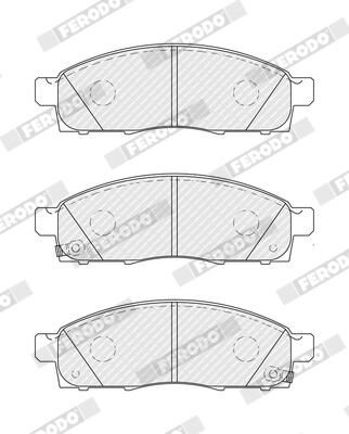 Plaquettes+de+frein+à+disque FERODO FVR4415