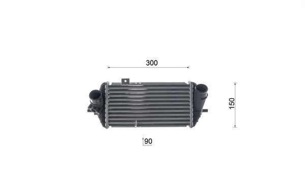 MAHLE CI 656 000S Charge Air Cooler