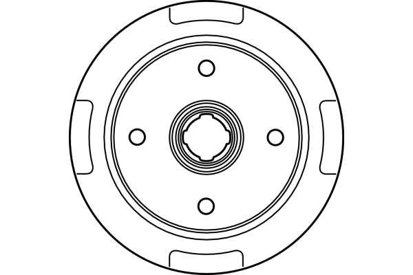 TRW DB4133 Brake Drum