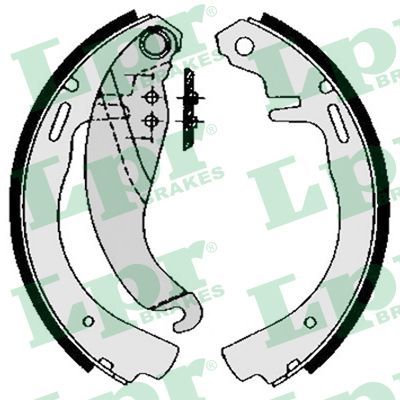 Комплект гальмівних колодок, Lpr 02490