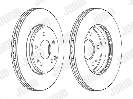 JURID 562248JC-1 Brake Disc