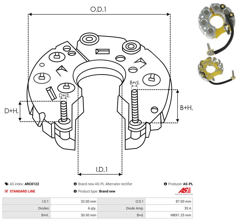 Seadistaja, generaator, AS-PL ARC0122