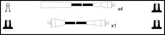 Juego de cables de encendido