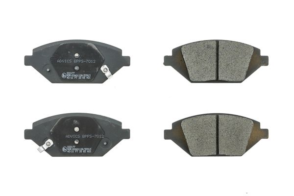 AISIN BPPS-7012 - Brake Pad Set, disc brake