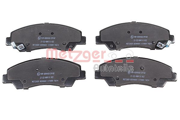 METZGER 1170959 Brake Pad Set, disc brake