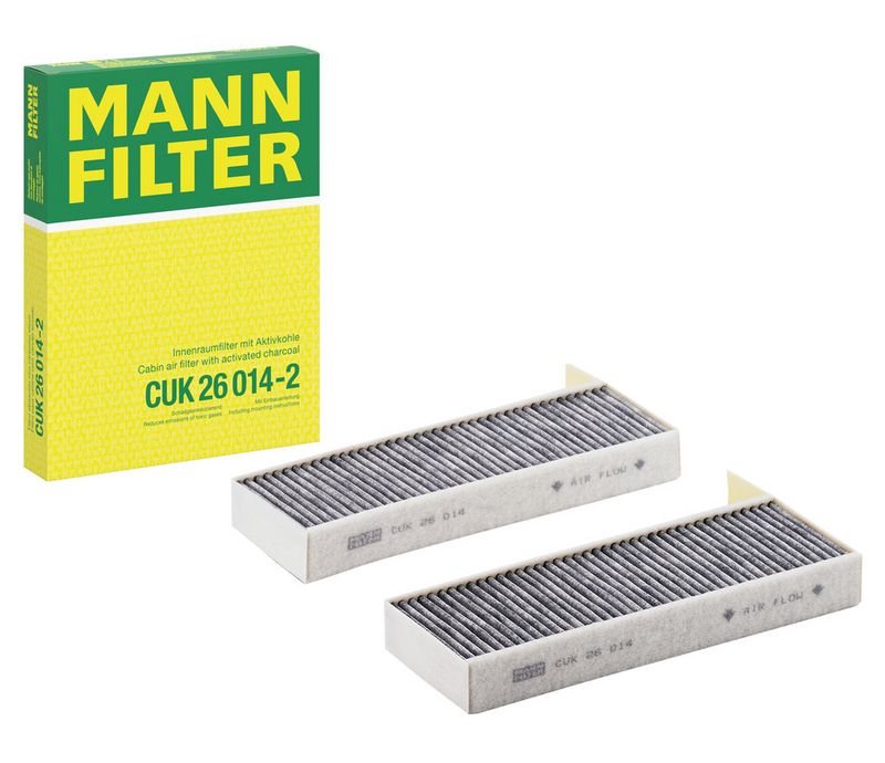 Filter, salongiõhk, MANN-FILTER CUK 26 014-2